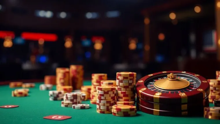 Responsible gaming illustration with protective shield